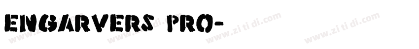engarvers pro字体转换